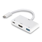 Convertisseur USB type C vers HDMI/USB/CHARGE