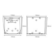 Support sécurisé CN 10'' -15''-21'' et Mini chaîne